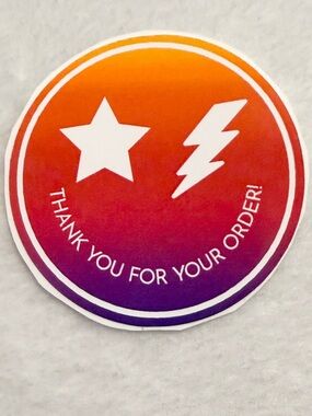 Thank you for your order - Sticker